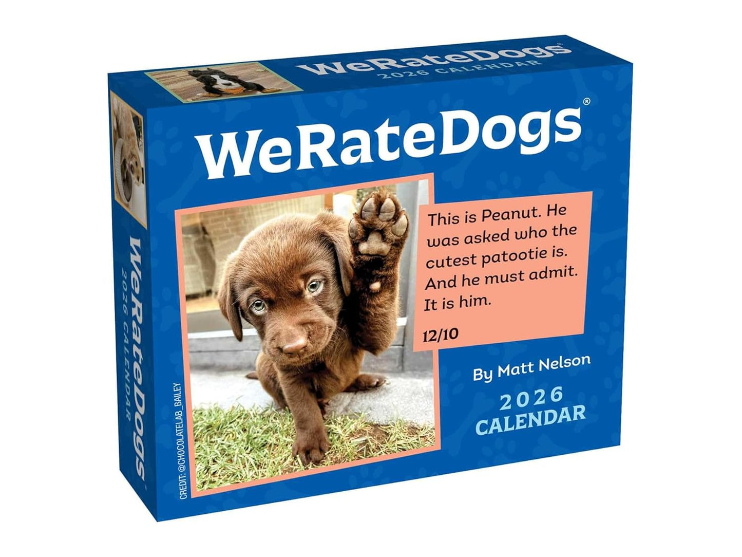 2026 WeRateDogs Day-to-Day Calendar