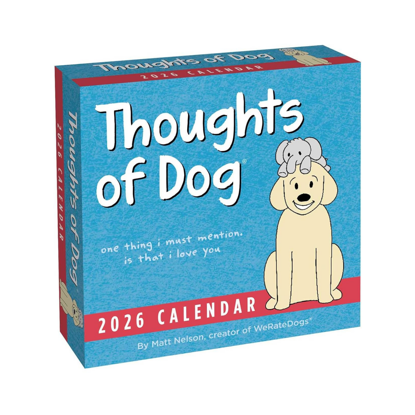Thoughts of Dog 2026 Day-to-Day Calendar