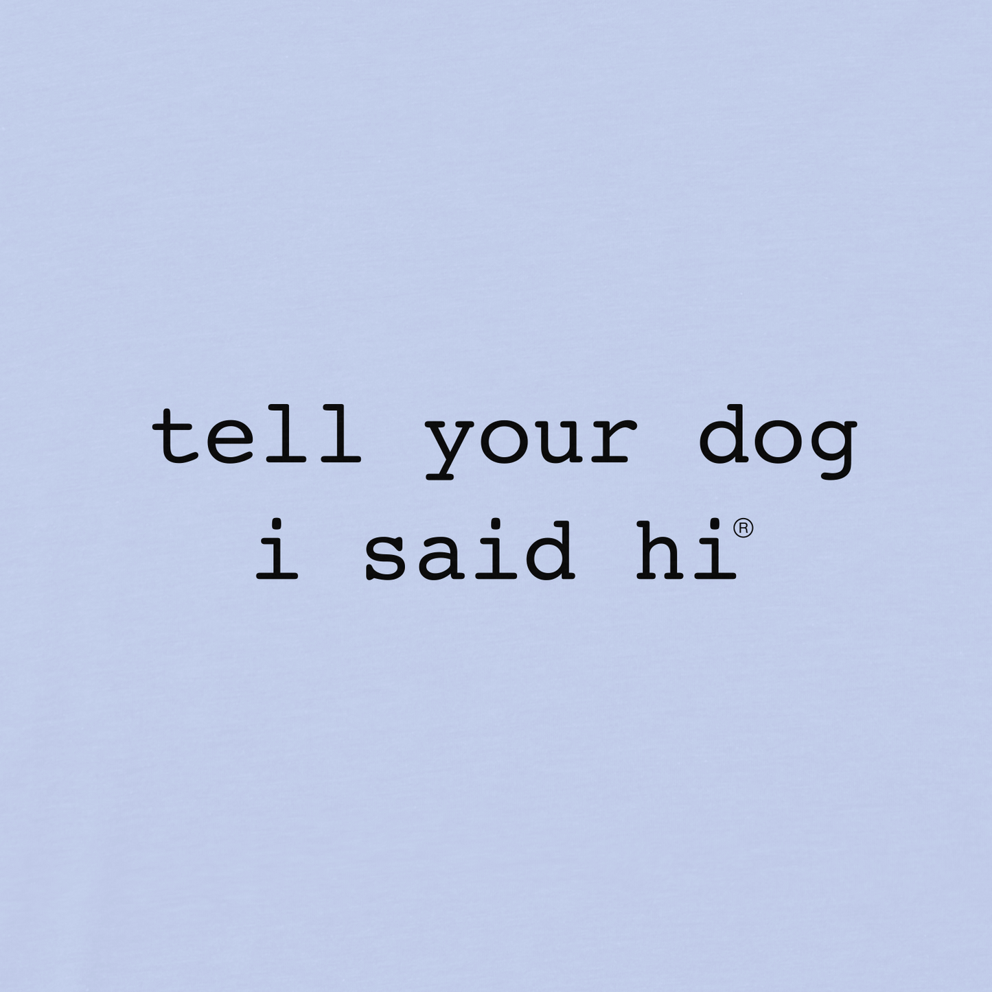 Classic Womens V-Neck Tee - Snowy Blue