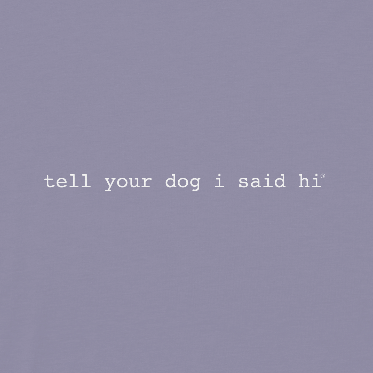 Classic Tee - Lilac