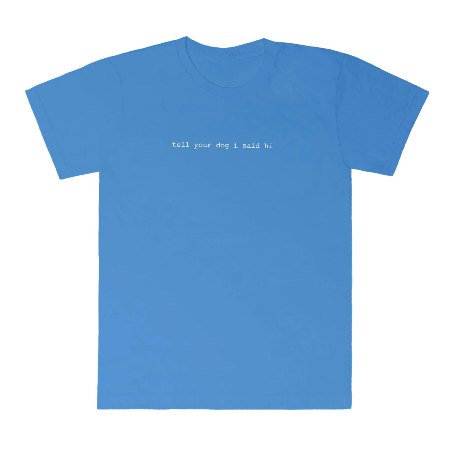 Classic Tee - Pacific Blue