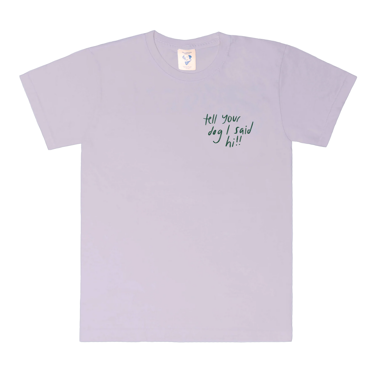 Exclamation Tee - Lavender