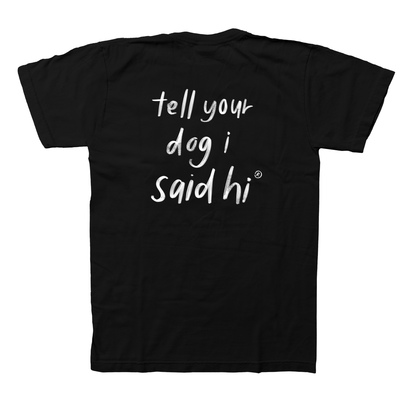 I Heart Dogs Tee - Black