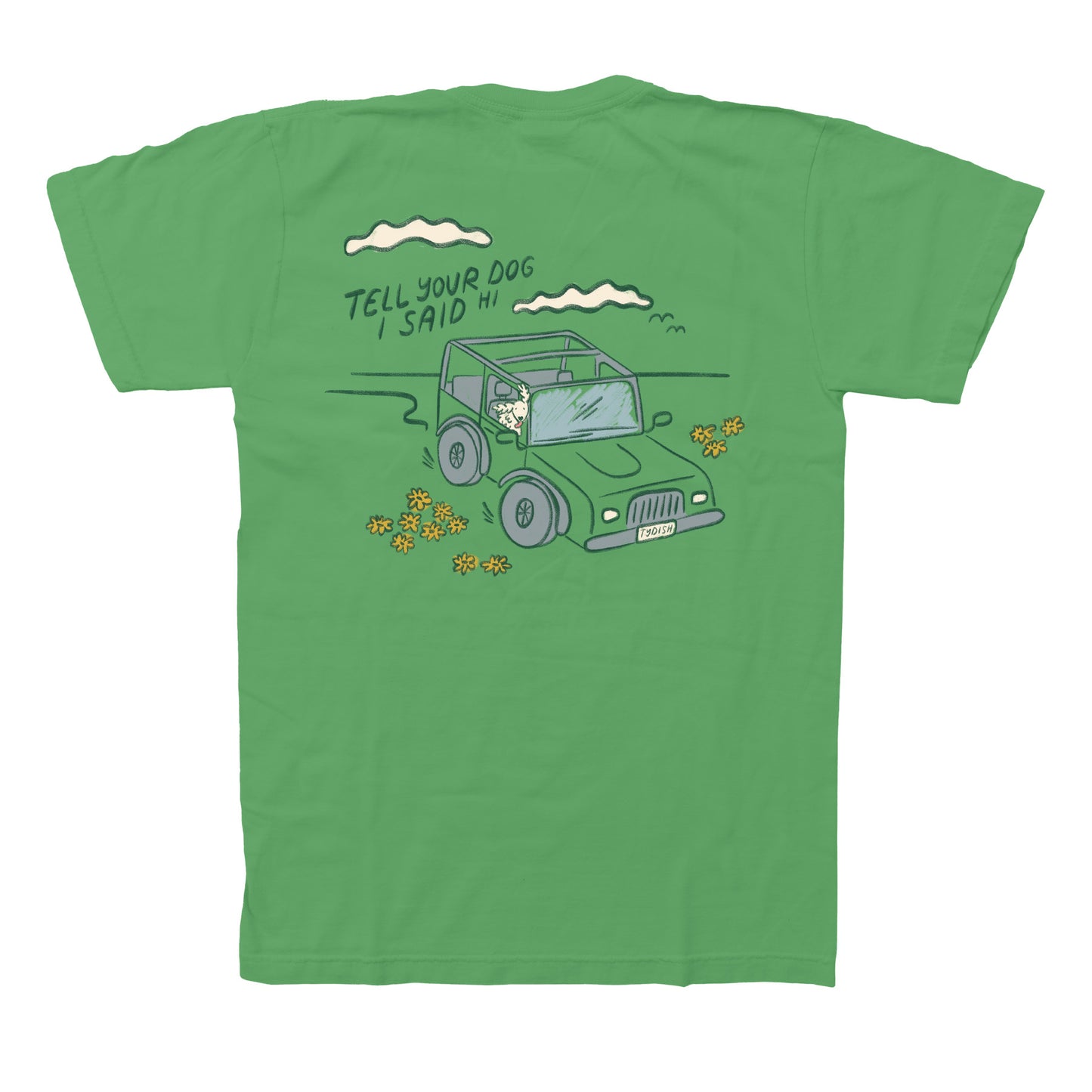 Adventure Tee - Jade Green
