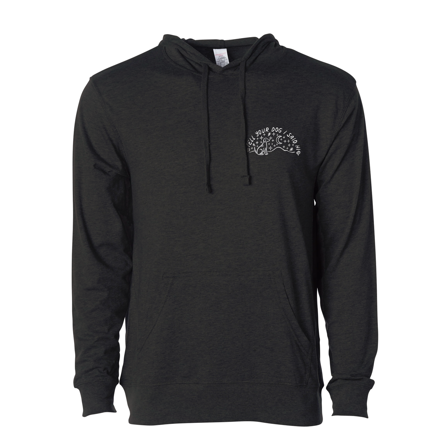 Outdoorsy Lightweight Hoodie - Charcoal Heather