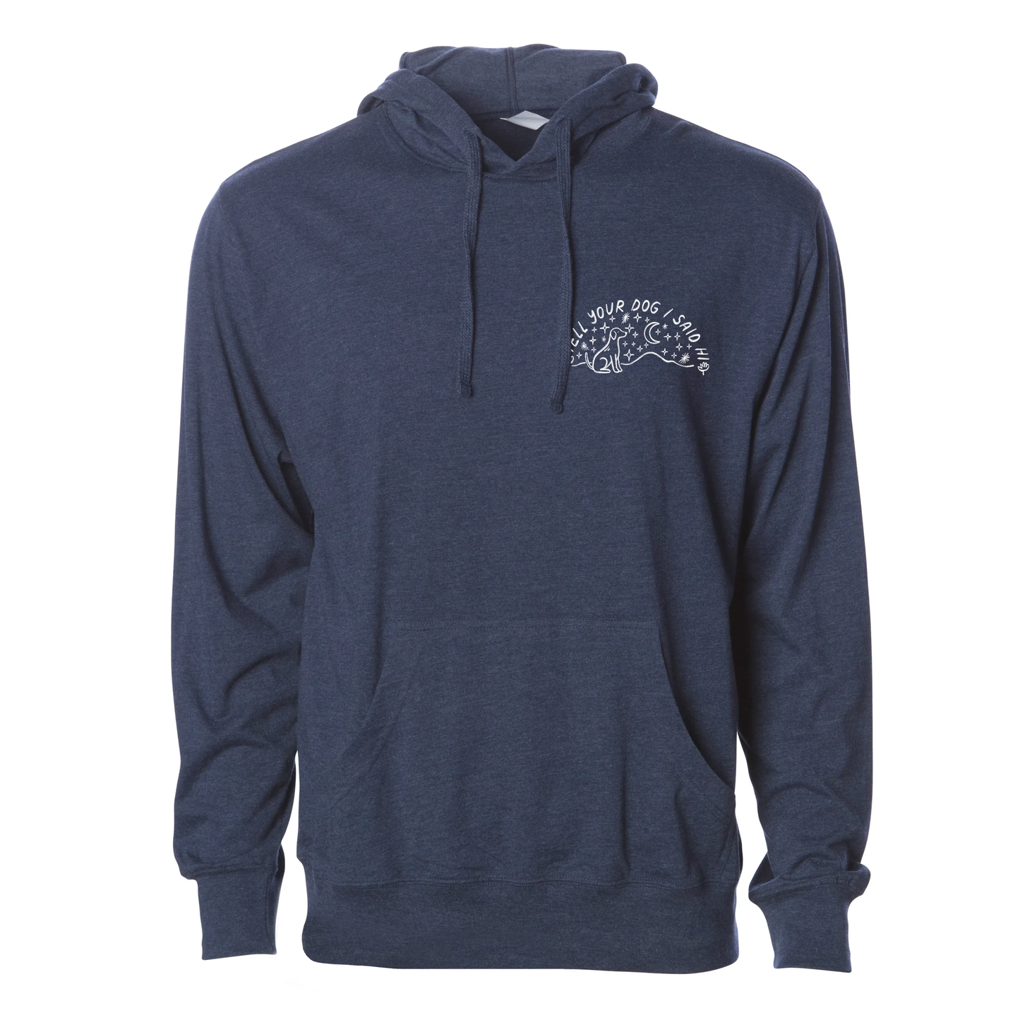 Outdoorsy Lightweight Hoodie - Navy