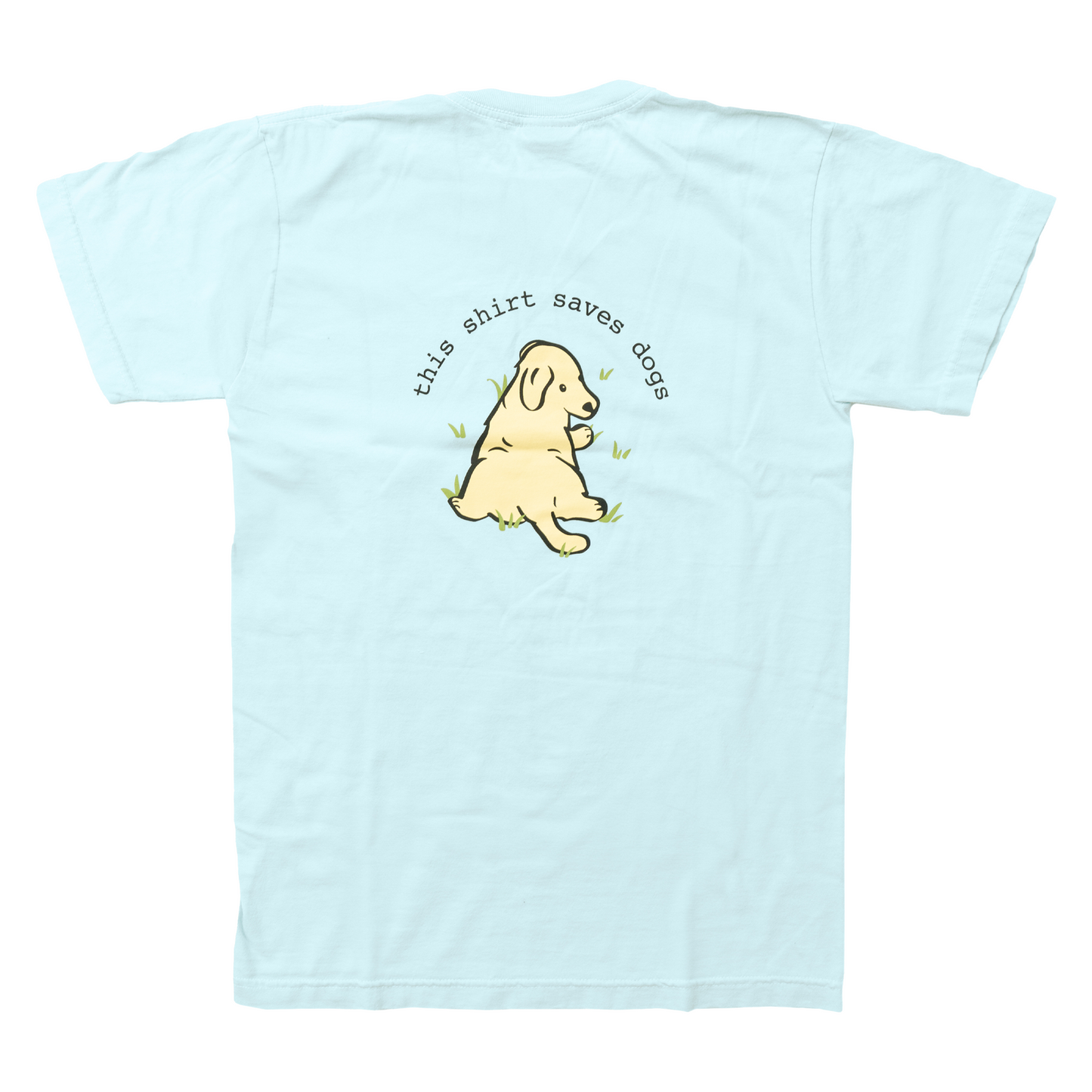 TYDISH Sploot Puppy Tee - Spun Sugar