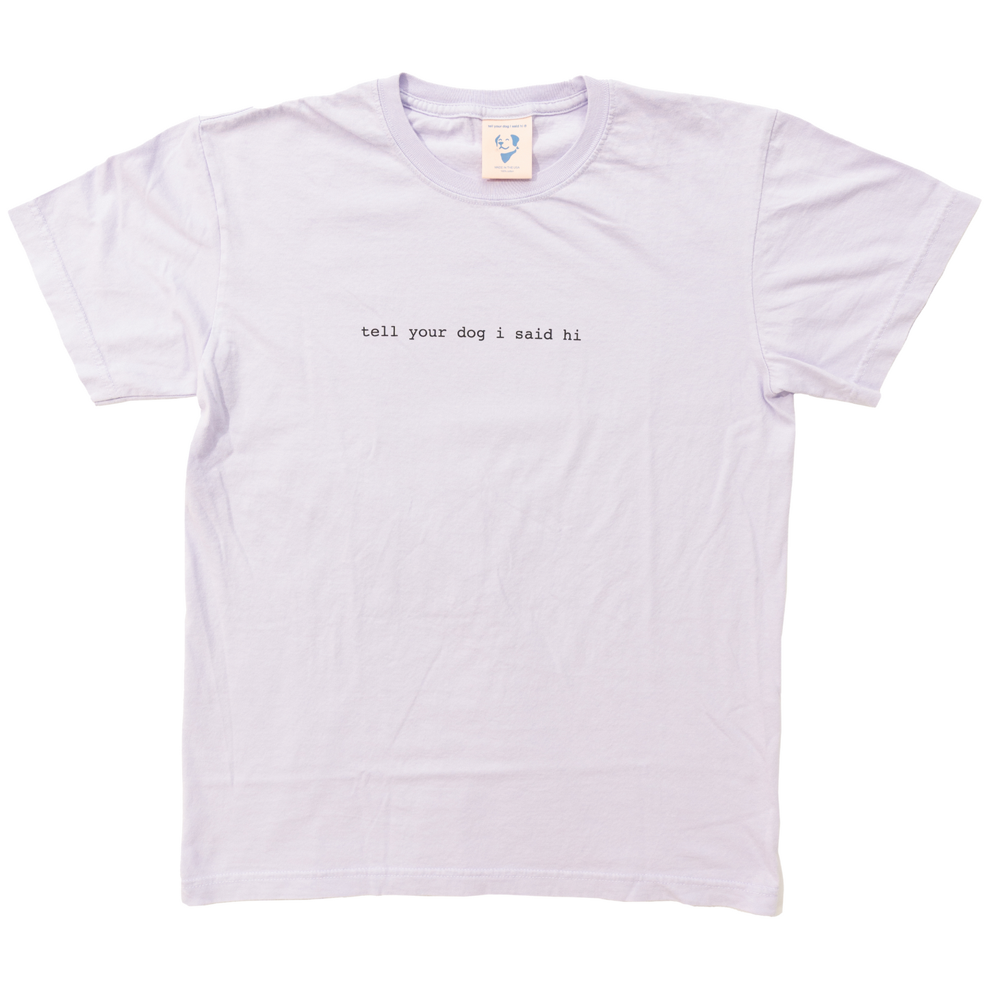 TYDISH Sploot Puppy Tee - Lavender
