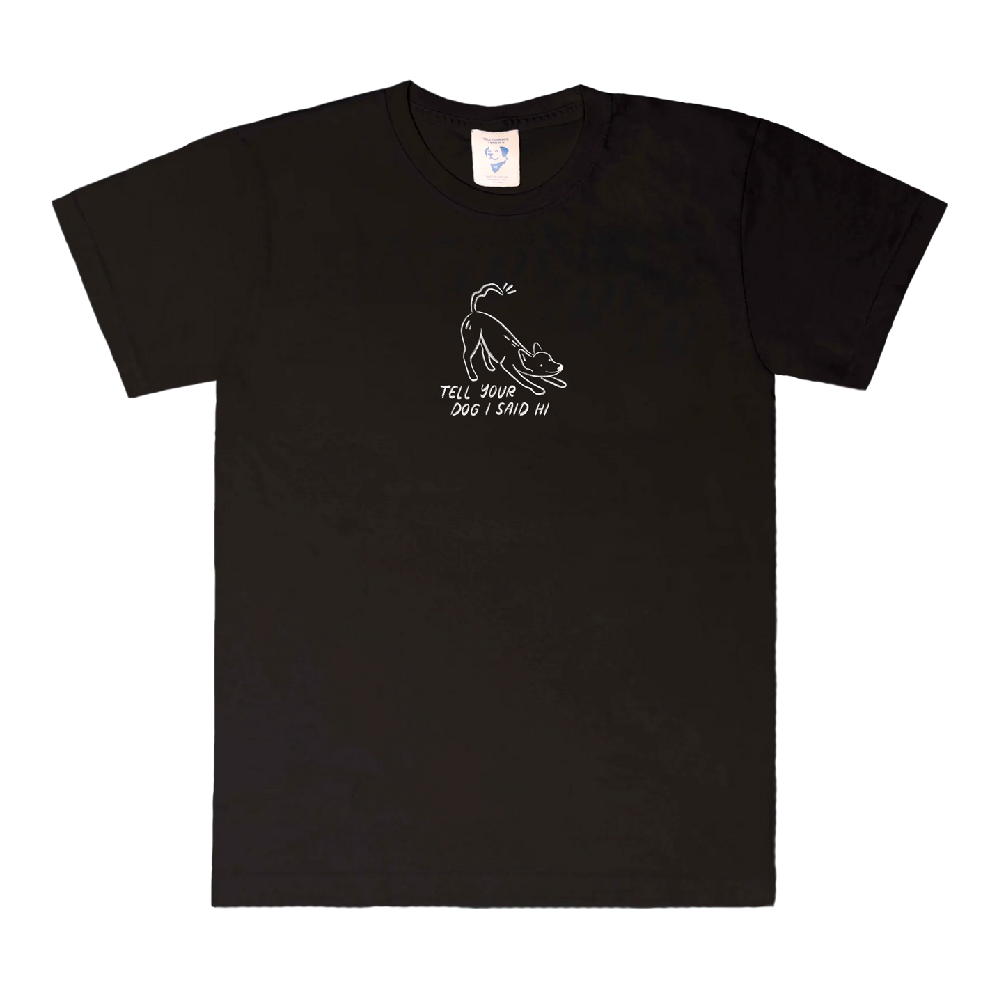Waggy Tee - Black