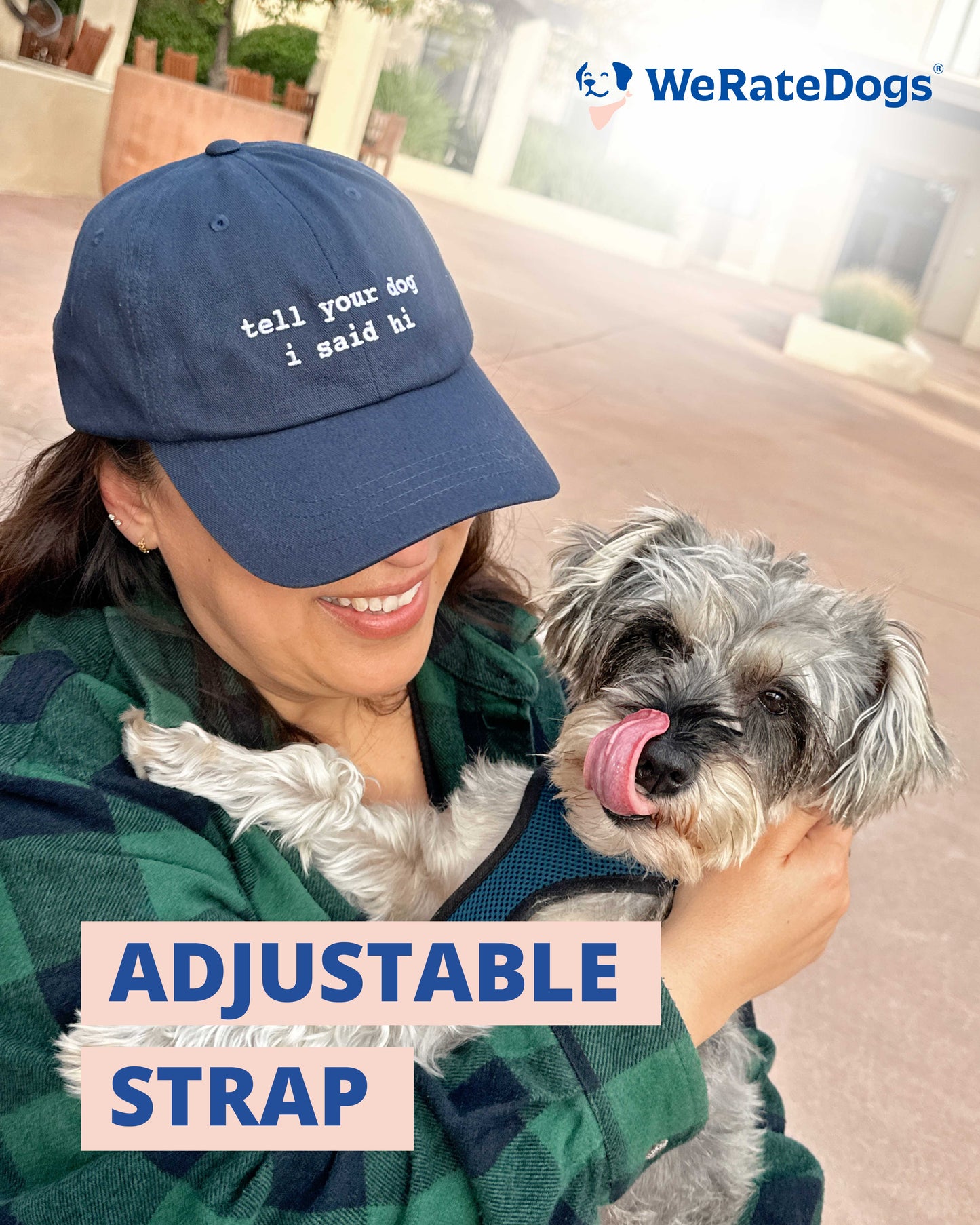 Navy Hat - lowercase