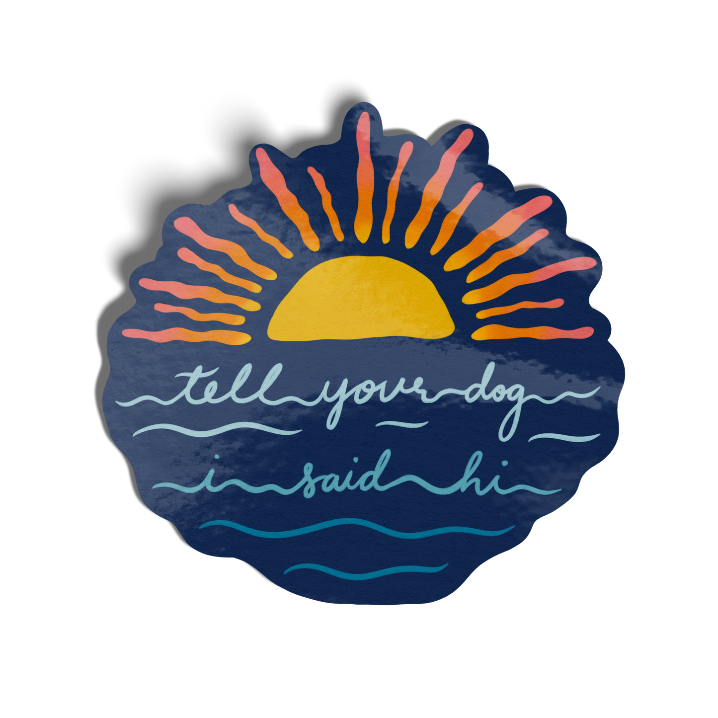 Sunset TYDISH Sticker
