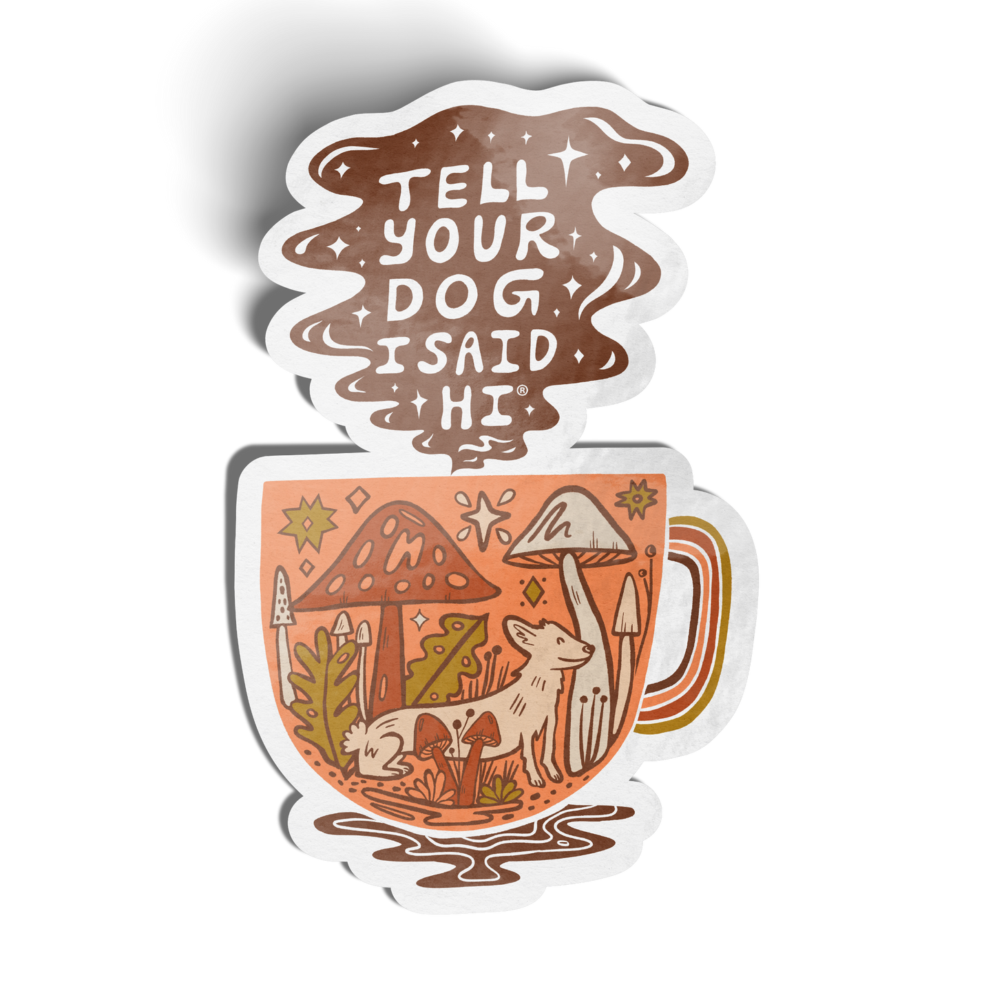 Cup of Cozy Sticker