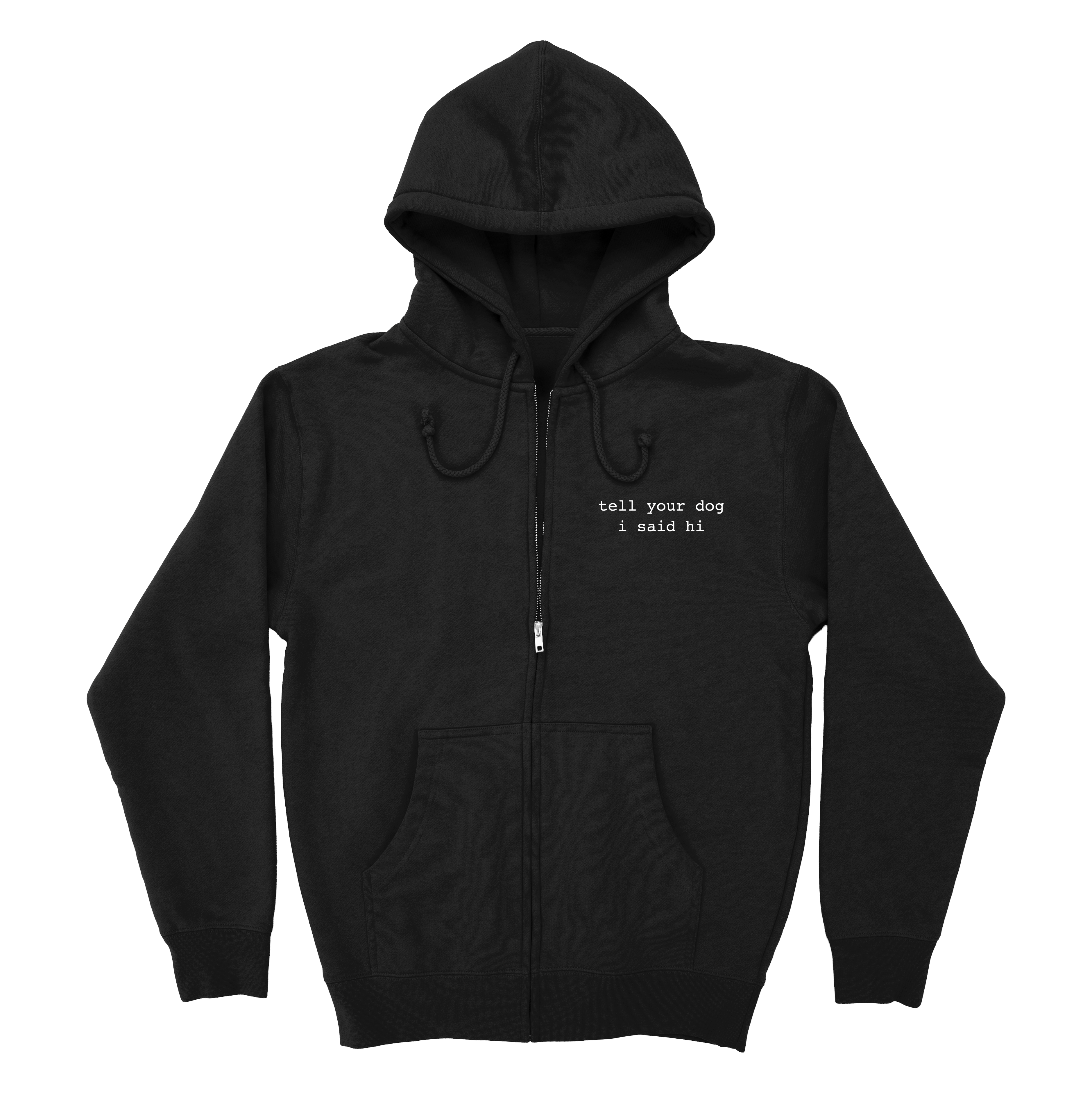 【送料込み】【美品】zoe sunshade hoodie black Zip Hoodie - Black – WeRateDogs