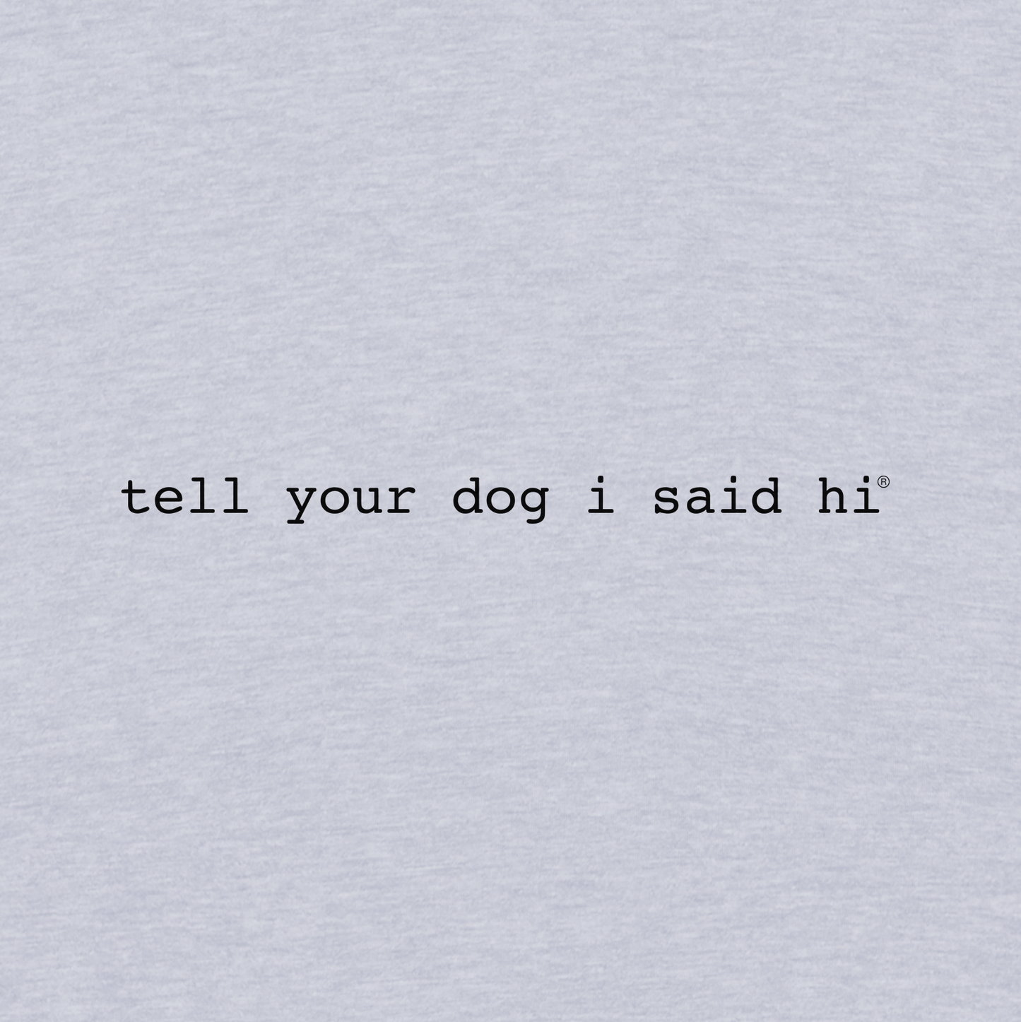 Classic Crewneck - Heather Grey