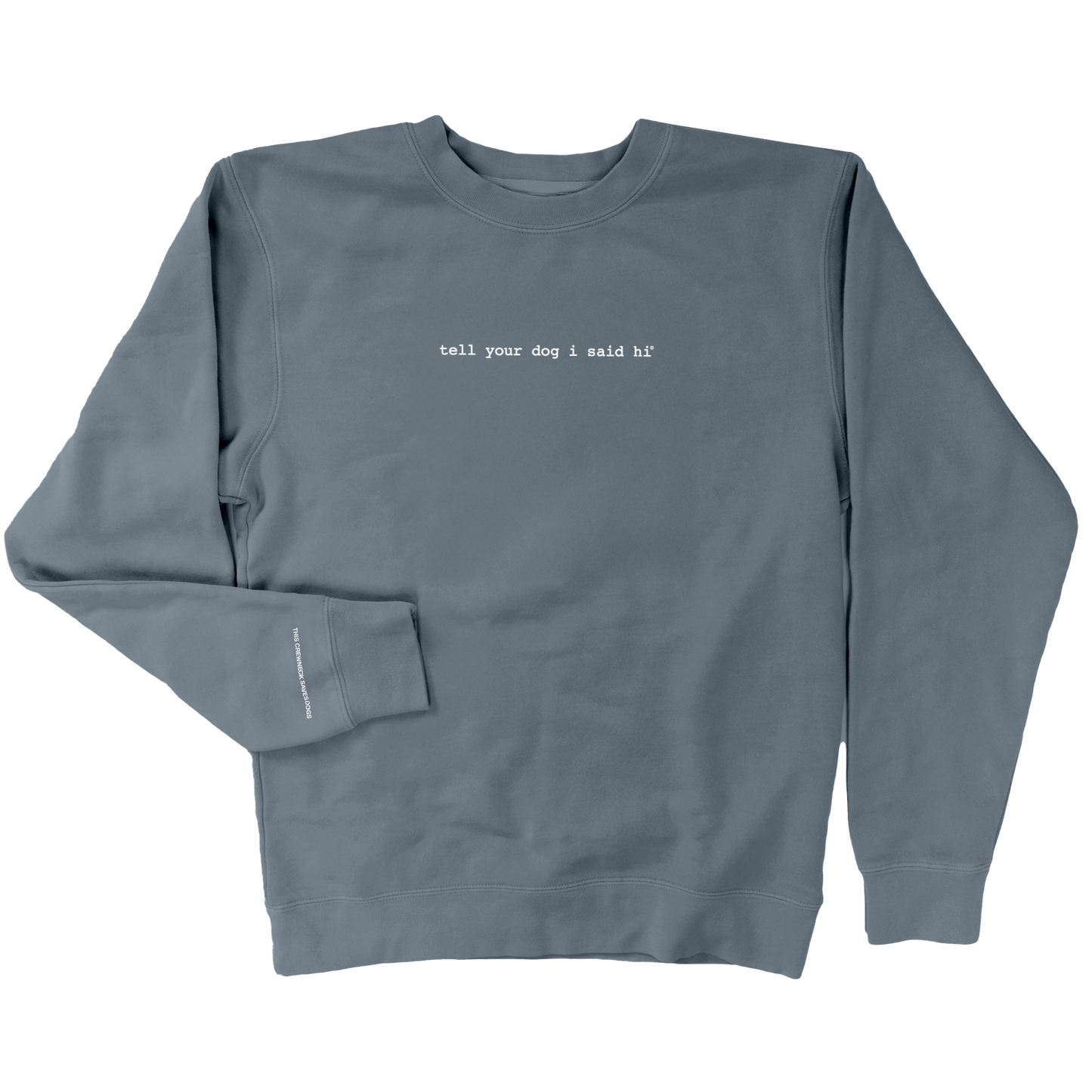 Classic Crewneck - Slate