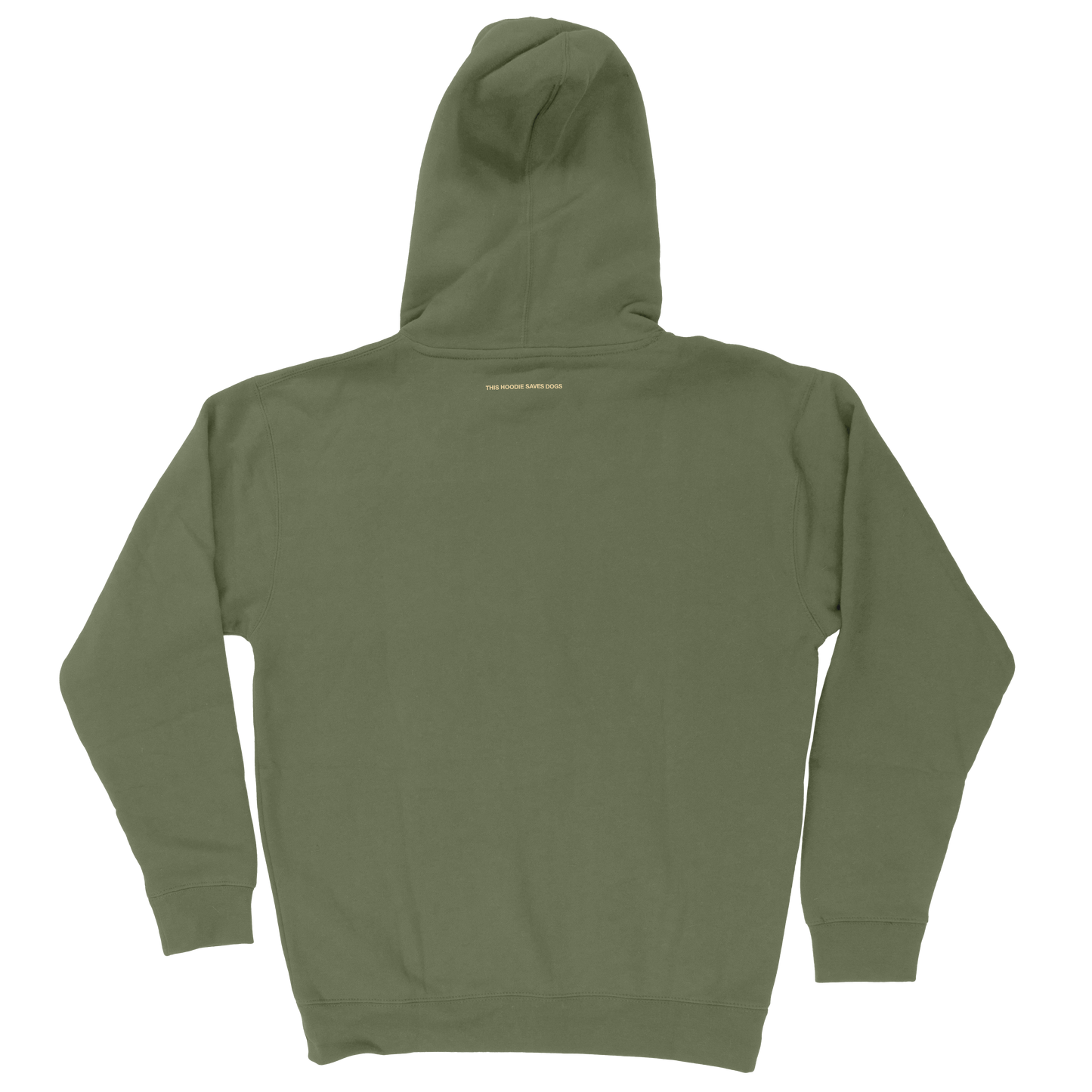 Pile of Leaves Hoodie - Moss Green