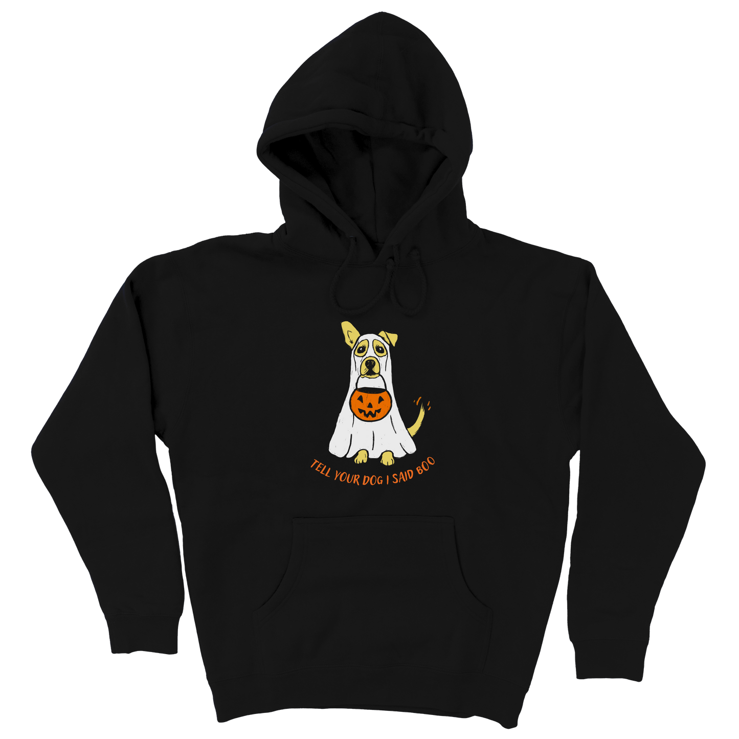 Ghost Dog Hoodie - Black