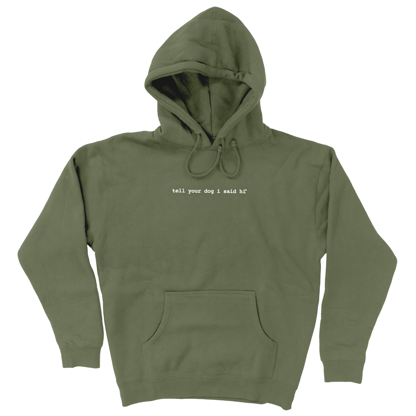 Classic Hoodie - Moss Green