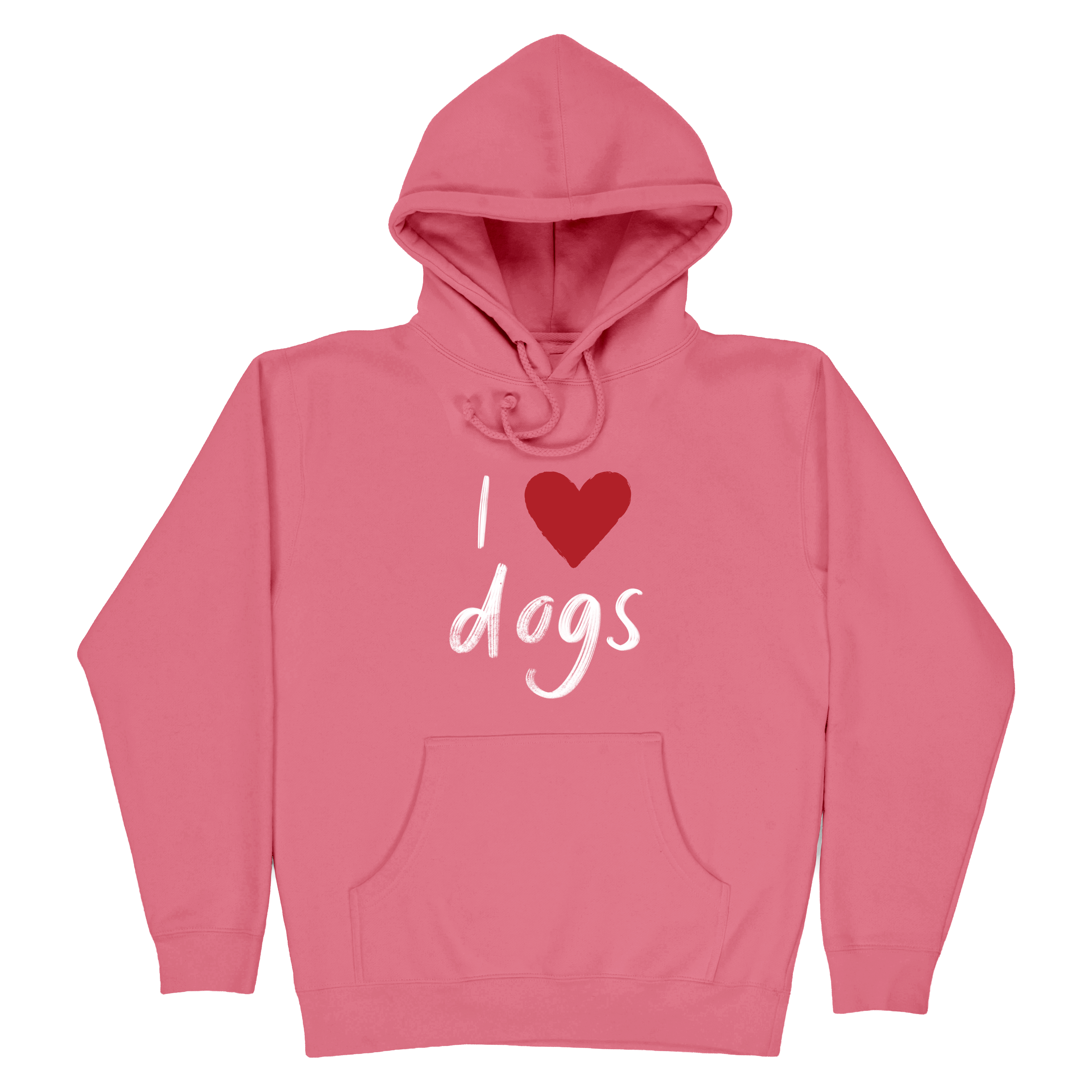 I Heart Dogs Hoodie - Pink – WeRateDogs I Heart Dogs Hoodie - Pink – WeRateDogs