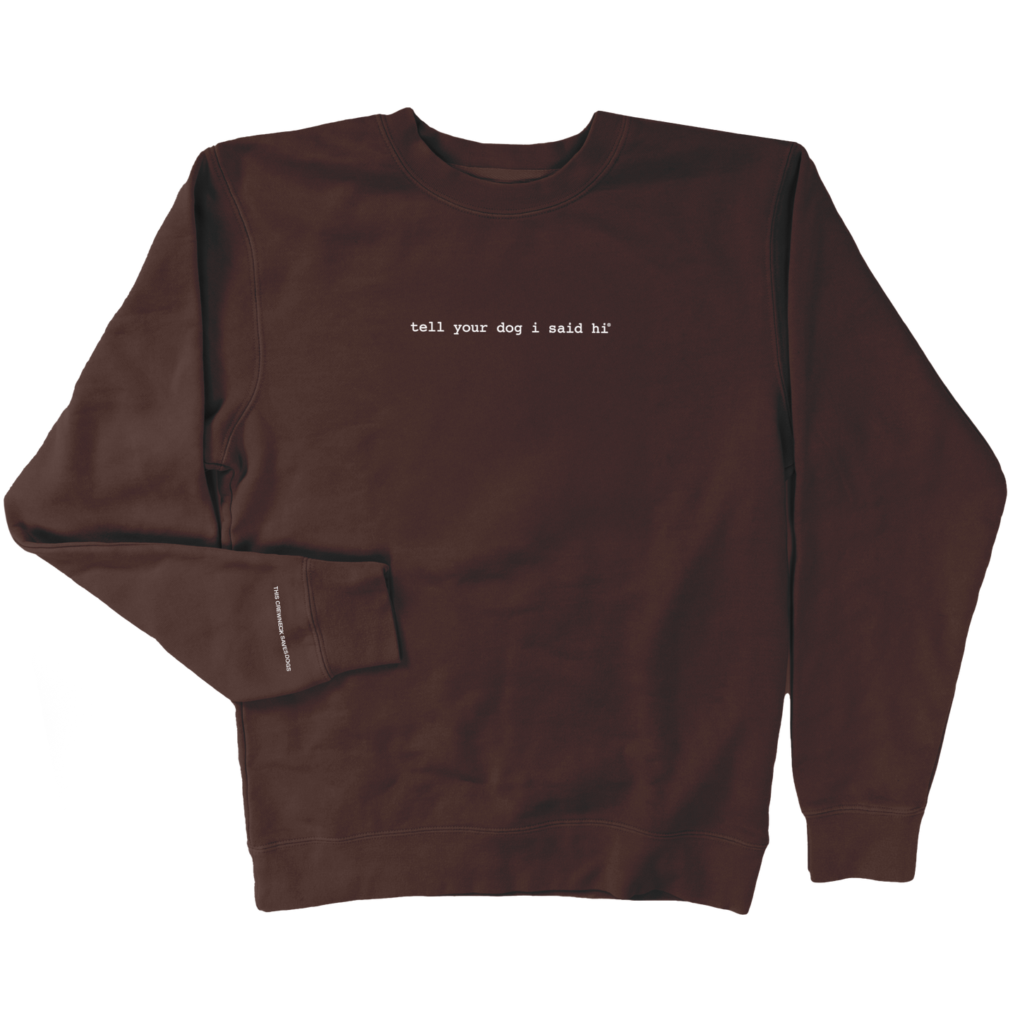 Classic Crewneck - Chocolate
