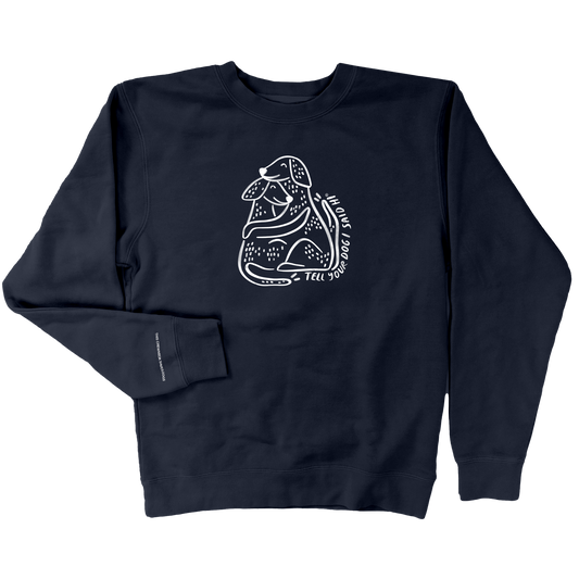 Huggy Crewneck - Navy