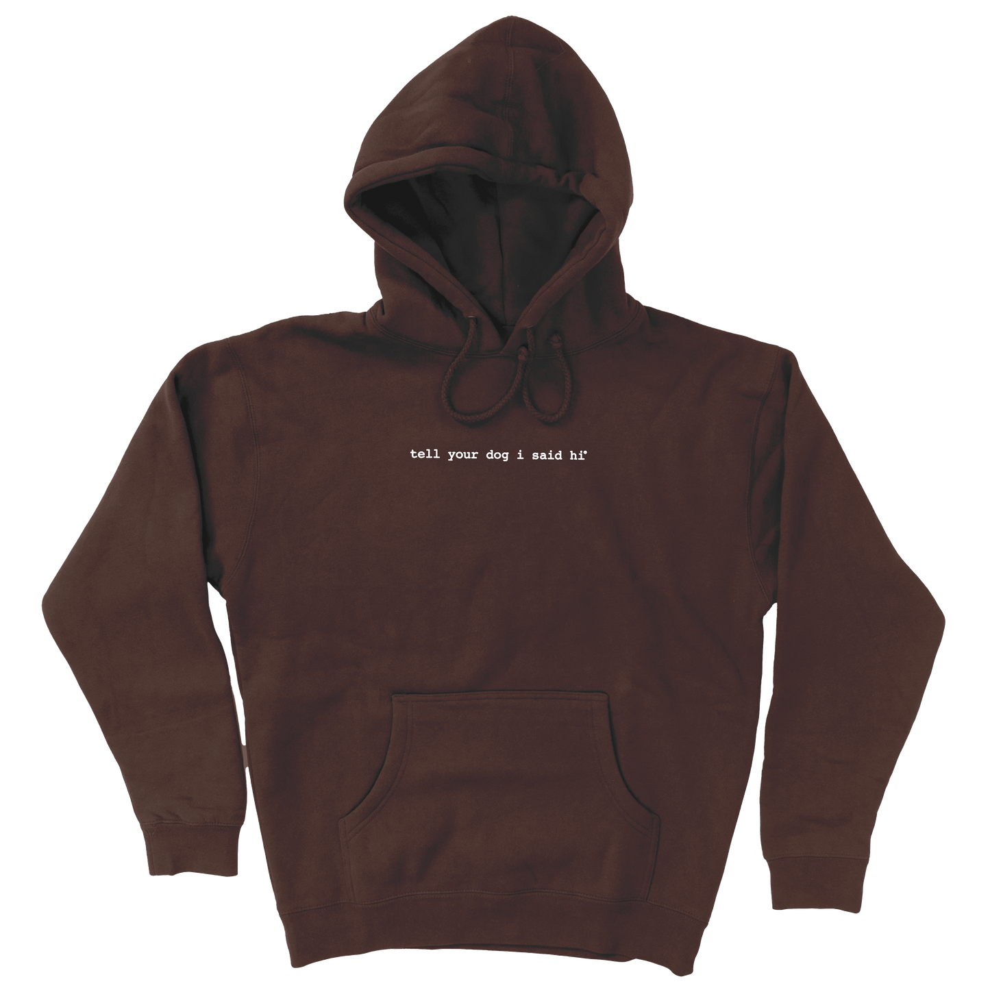 Classic Hoodie - Chocolate