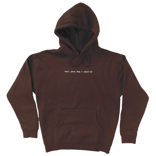 Classic Hoodie - Chocolate