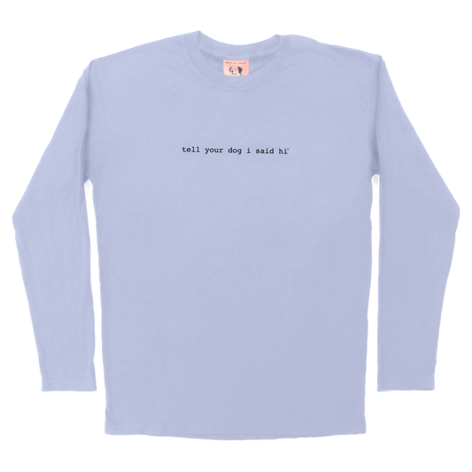 Classic Long Sleeve - Snowy Blue