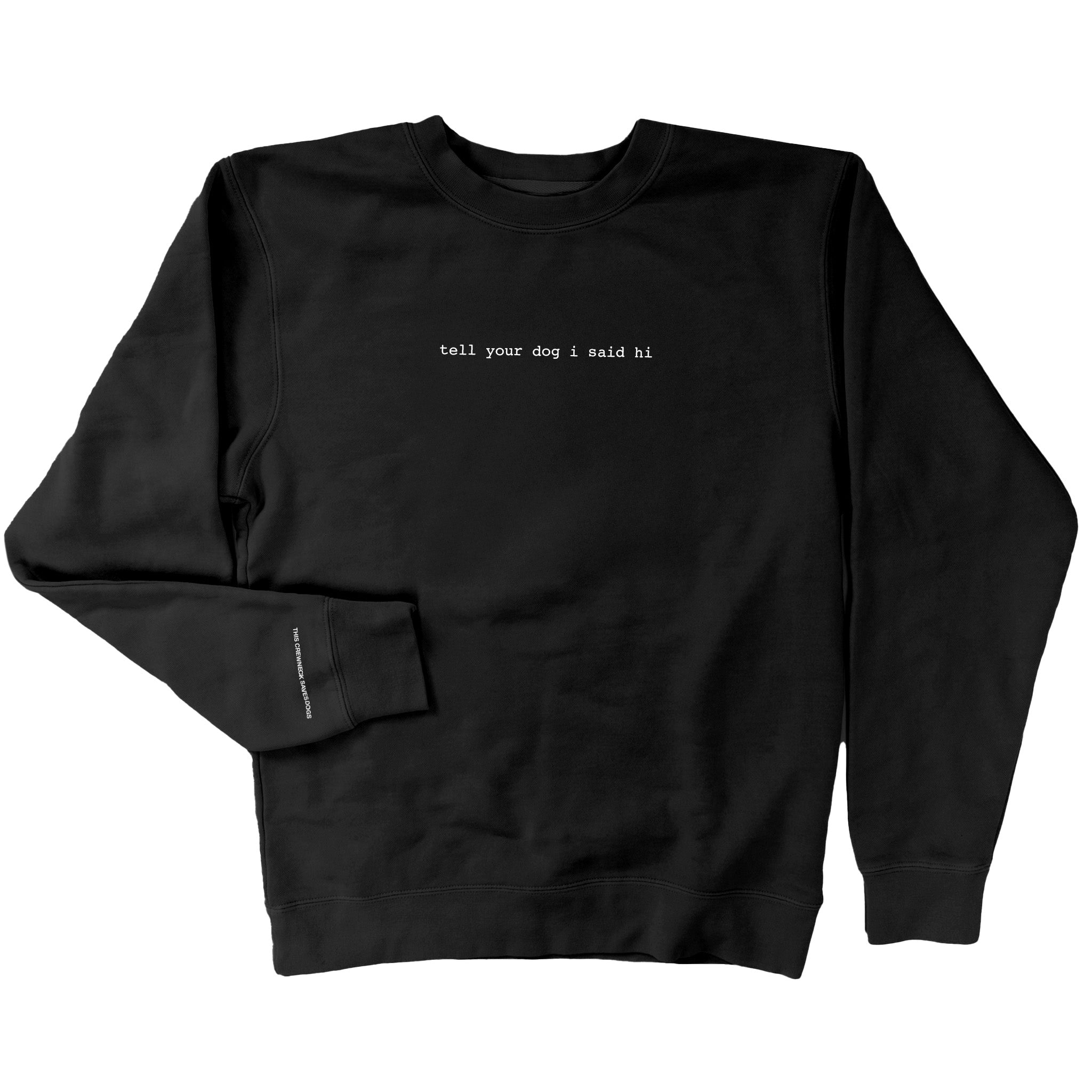 Tell Your Dog I Said Hello Hoddie (XL