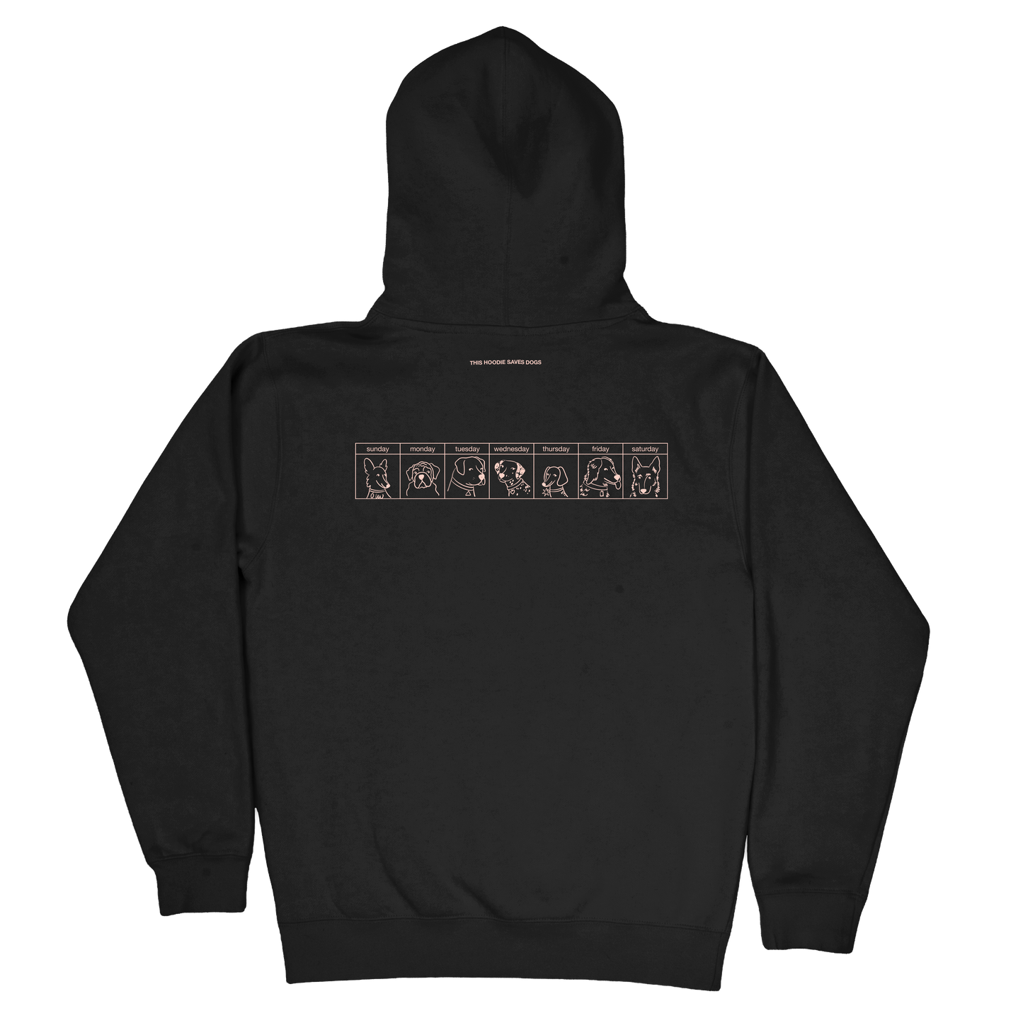 The Dogs Were Good Again Hoodie - Black
