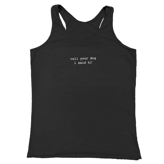 Classic Womens Tank TYDISH - Black