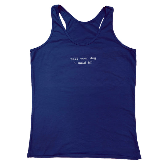 Classic Womens Tank TYDISH - Navy