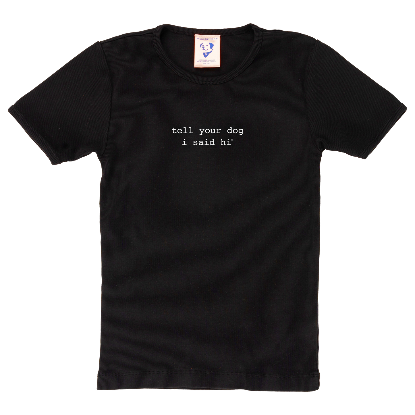 Classic Women’s ‘90s Baby Tee - Black