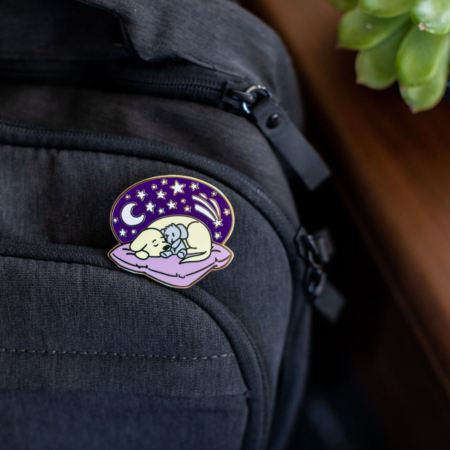Duo Snoozle Limited Edition Enamel Pin