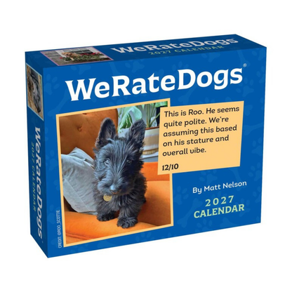 2027 WeRateDogs Day-to-Day calendar