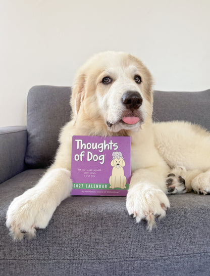 2027 Thoughts of Dog Day-to-Day Calendar