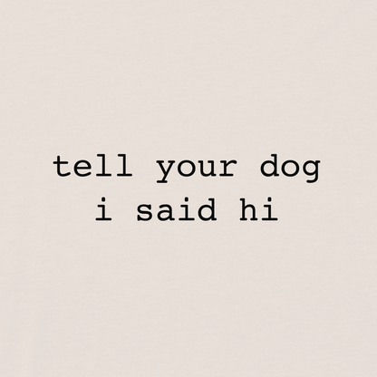 Classic Crop Tee - Bone