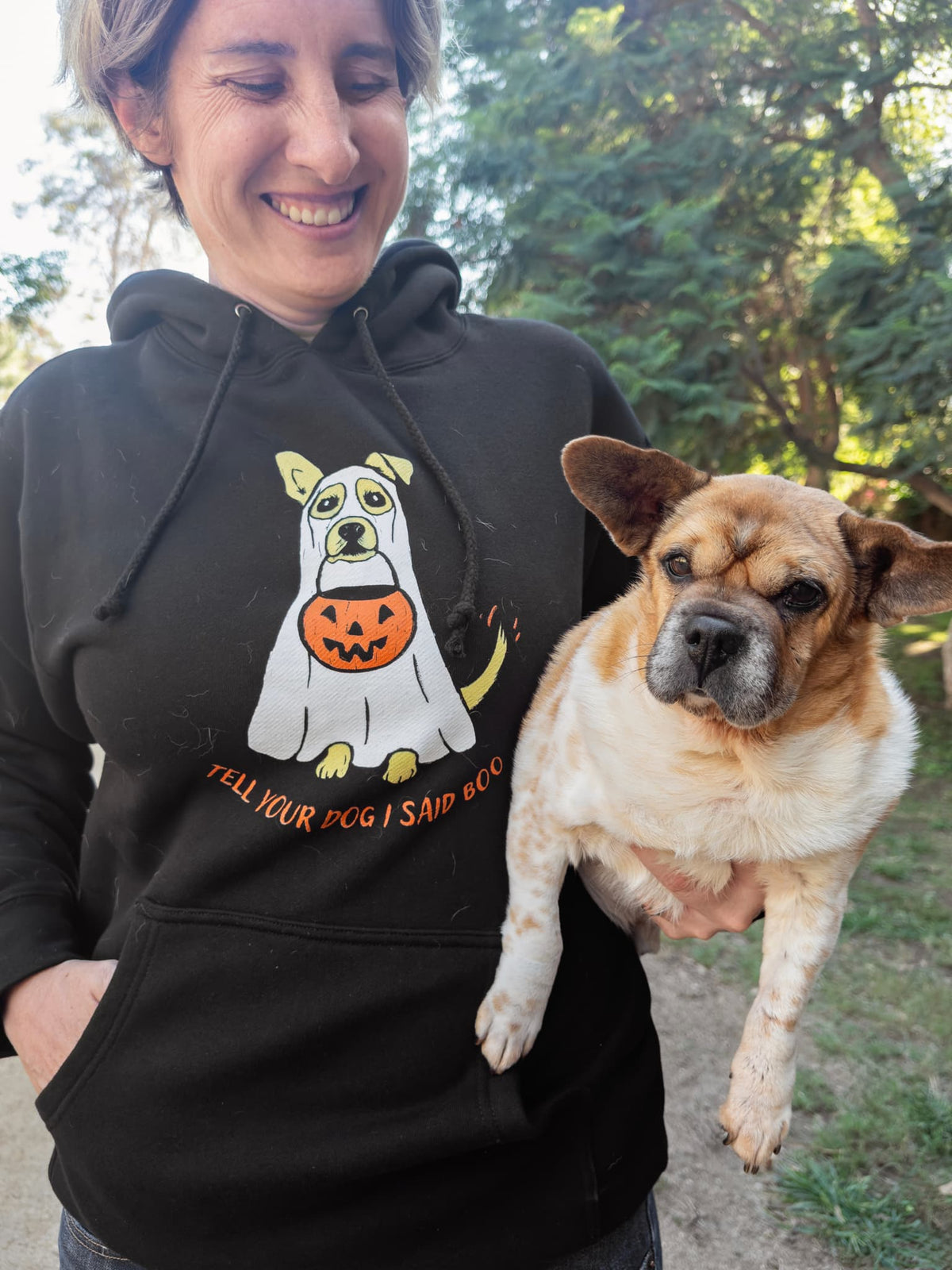 Ghost Dog Hoodie - Black