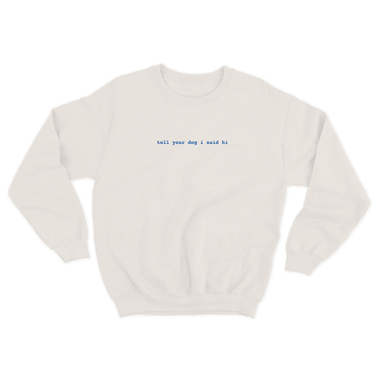 Classic Crewneck - Bone