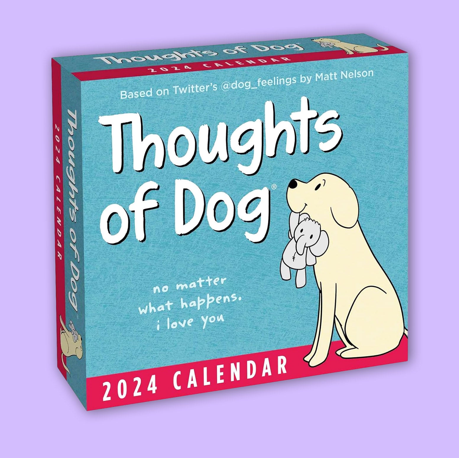 2024 Thoughts of Dog Day To Day Calendar