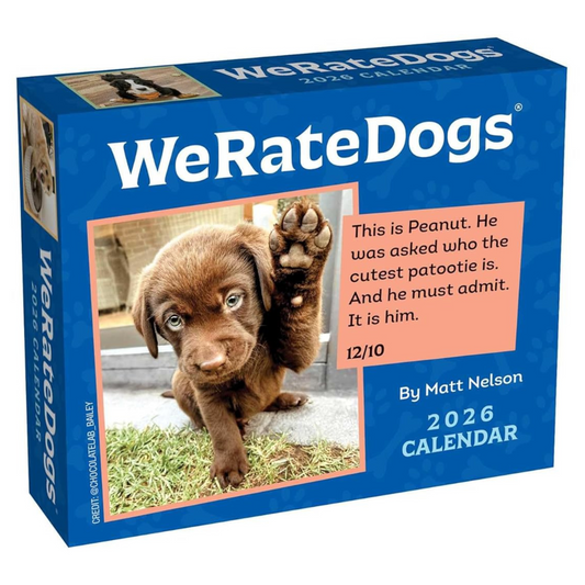 2026 WeRateDogs Day-to-Day Calendar