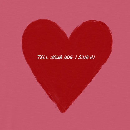 Big Heart Tee - Pink