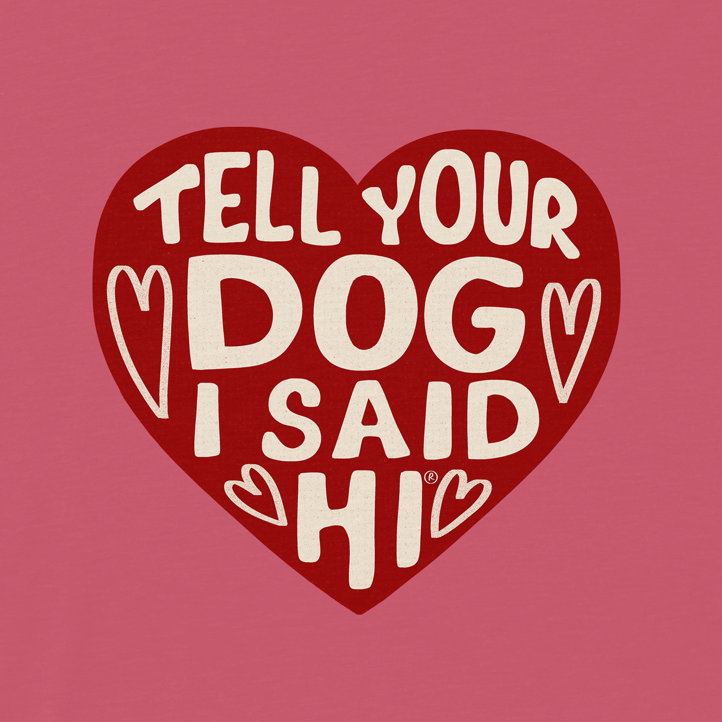 Heart Badge Womens Long Sleeve Crop Top - Pink