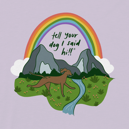 Chasing Rainbows Tee - Lavender
