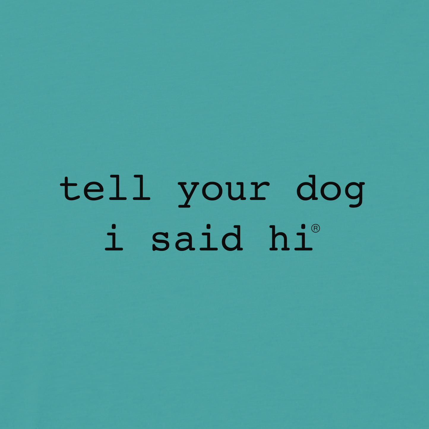 Classic Crop Top - Spring Teal