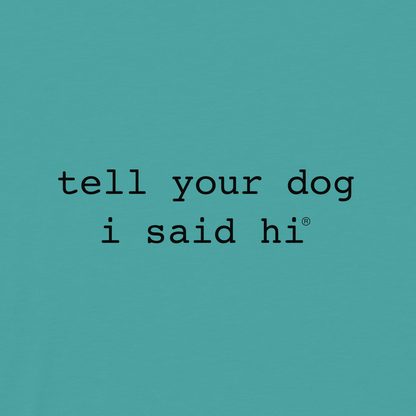 Classic Crop Top - Spring Teal