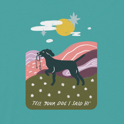 Daydream Walk Tee - Spring Teal