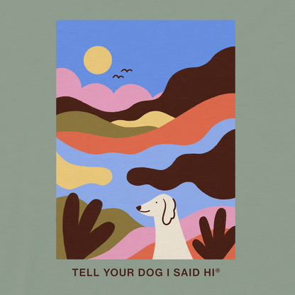 Magic Vista Tee - Sage