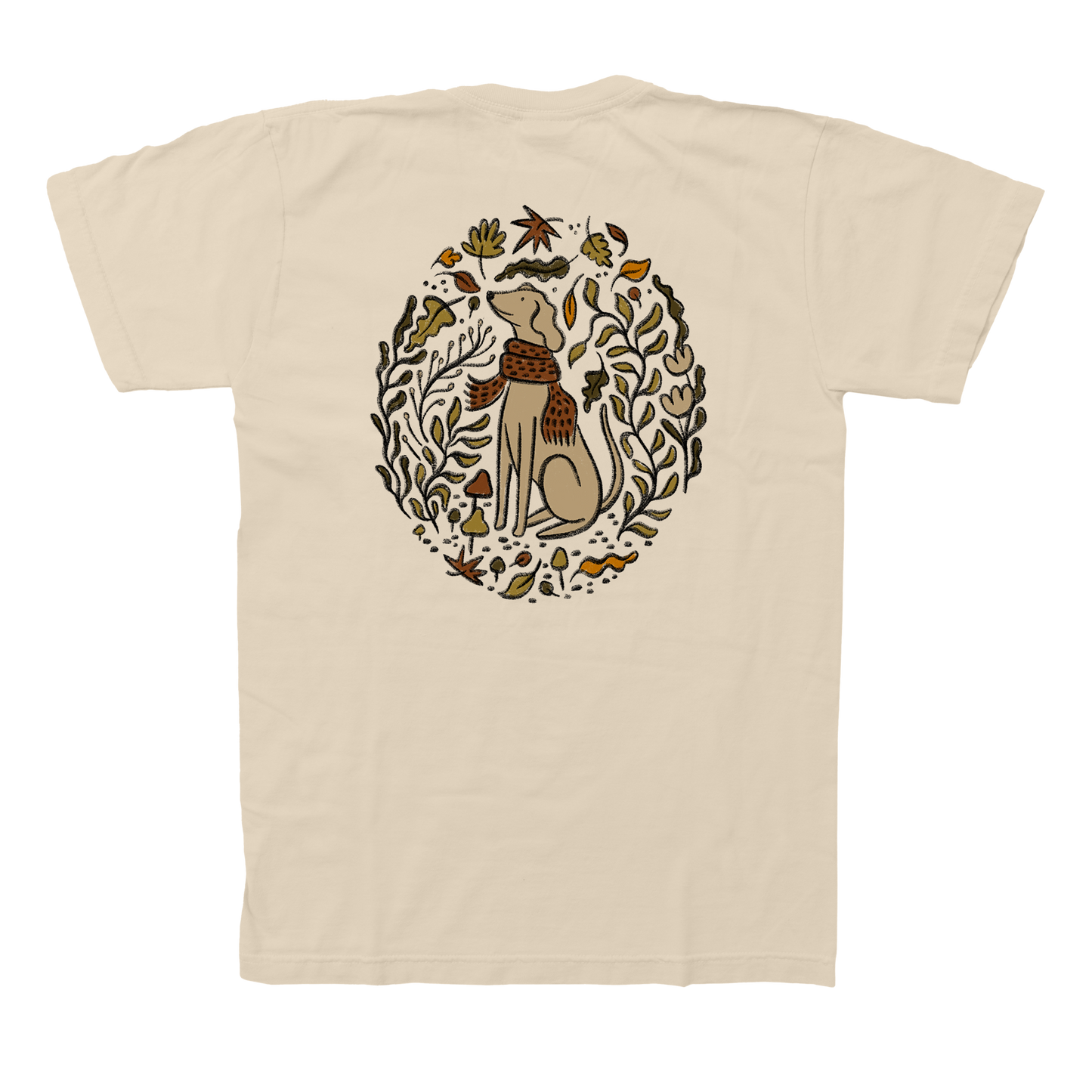 Autumn Dog Tee - Autumn Blonde
