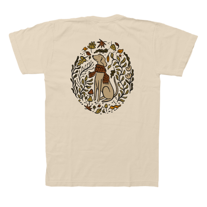 Autumn Dog Tee - Autumn Blonde